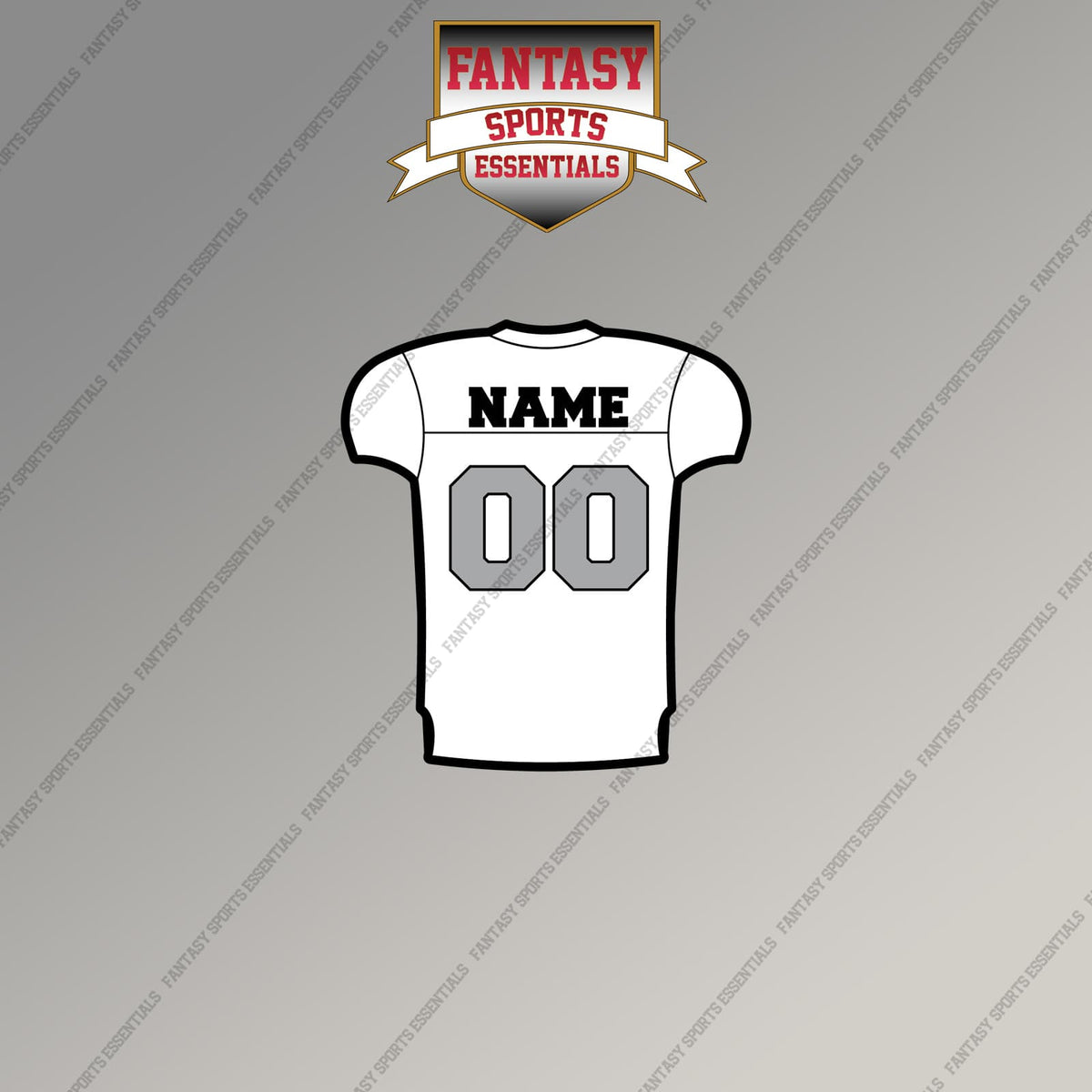 Las Vegas Raiders Personalized Current Away Jersey Magnets