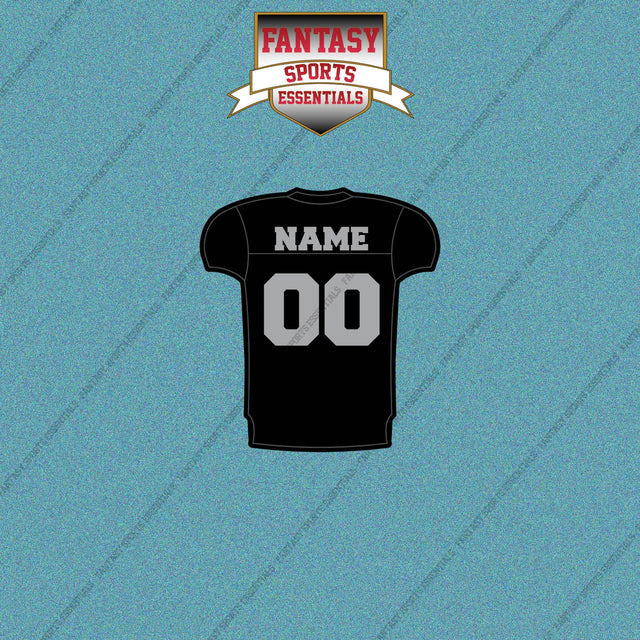 Las Vegas Raiders Personalized Current Home Jersey Car Decals
