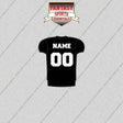 Las Vegas Raiders Personalized Current Home Jersey Glossy Stickers