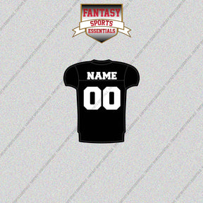 Las Vegas Raiders Personalized Current Home Jersey Glossy Stickers