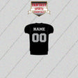 Las Vegas Raiders Personalized Current Home Jersey Glossy Stickers