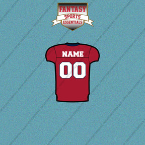 Liberty Flames Football Personalized Home Jersey Car Decals