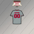 Los Angeles Angels Personalized Current Away Jersey Magnets