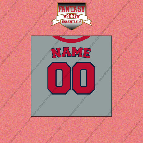 Los Angeles Angels Personalized Current Away Jersey Wall Art Prints