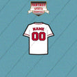 Los Angeles Angels Personalized Current Home Jersey Car Decals