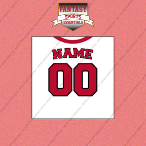 Los Angeles Angels Personalized Current Home Jersey Wall Art Prints