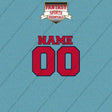 Los Angeles Angels Personalized Current Name and Number Car Decals