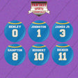 Los Angeles Chargers 2025 Home Jersey Button Pins (Choose Your Player) Page 1