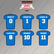 Los Angeles Chargers 2025 Home Jersey Magnets (Choose Your Player) Page 1