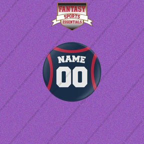Los Angeles Clippers Personalized Current Home Jersey Buttons