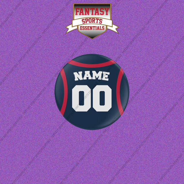 Los Angeles Clippers Personalized Current Home Jersey Buttons