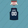 Los Angeles Clippers Personalized Current Home Jersey Car Decals