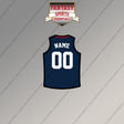 Los Angeles Clippers Personalized Current Home Jersey Magnets