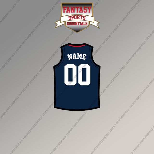 Los Angeles Clippers Personalized Current Home Jersey Magnets