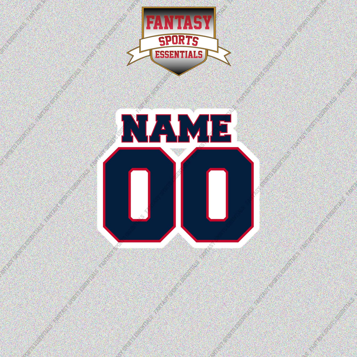 Los Angeles Clippers Personalized Current Name and Number Glossy Stickers