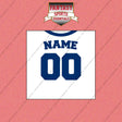 Los Angeles Dodgers Personalized Current Home Jersey Wall Art Prints