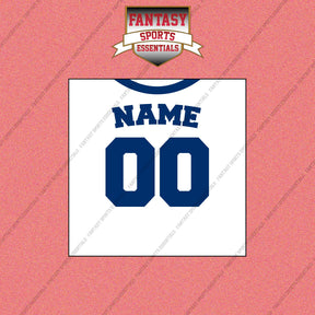 Los Angeles Dodgers Personalized Current Home Jersey Wall Art Prints
