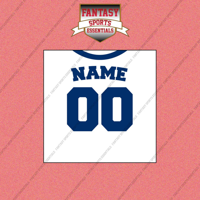 Los Angeles Dodgers Personalized Current Home Jersey Wall Art Prints
