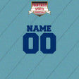 Los Angeles Dodgers Personalized Current Name and Number Car Decals