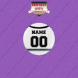 Los Angeles Kings Personalized Current Away Jersey Buttons