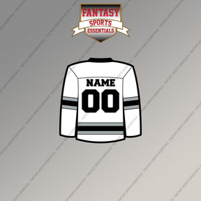 Los Angeles Kings Personalized Current Away Jersey Magnets