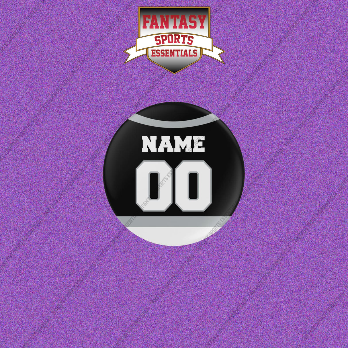 Los Angeles Kings Personalized Current Home Jersey Buttons