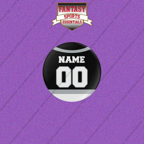 Los Angeles Kings Personalized Current Home Jersey Buttons