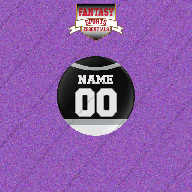 Los Angeles Kings Personalized Current Home Jersey Buttons