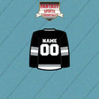 Los Angeles Kings Personalized Current Home Jersey Car Decals