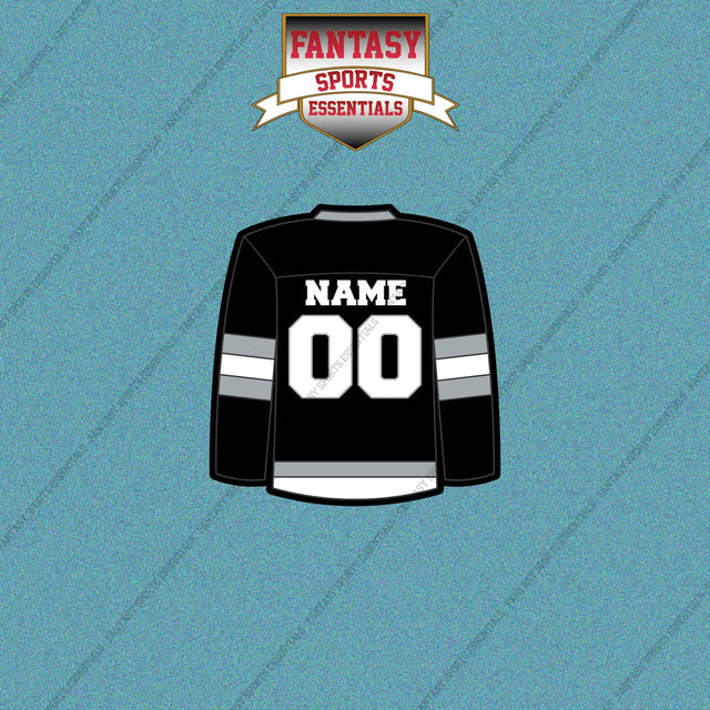 Los Angeles Kings Personalized Current Home Jersey Car Decals