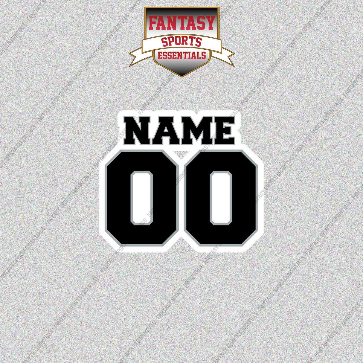 Los Angeles Kings Personalized Current Name and Number Glossy Stickers