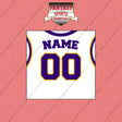Los Angeles Lakers Personalized Current Away Jersey Wall Art Prints