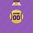 Los Angeles Lakers Personalized Current Home Jersey Buttons