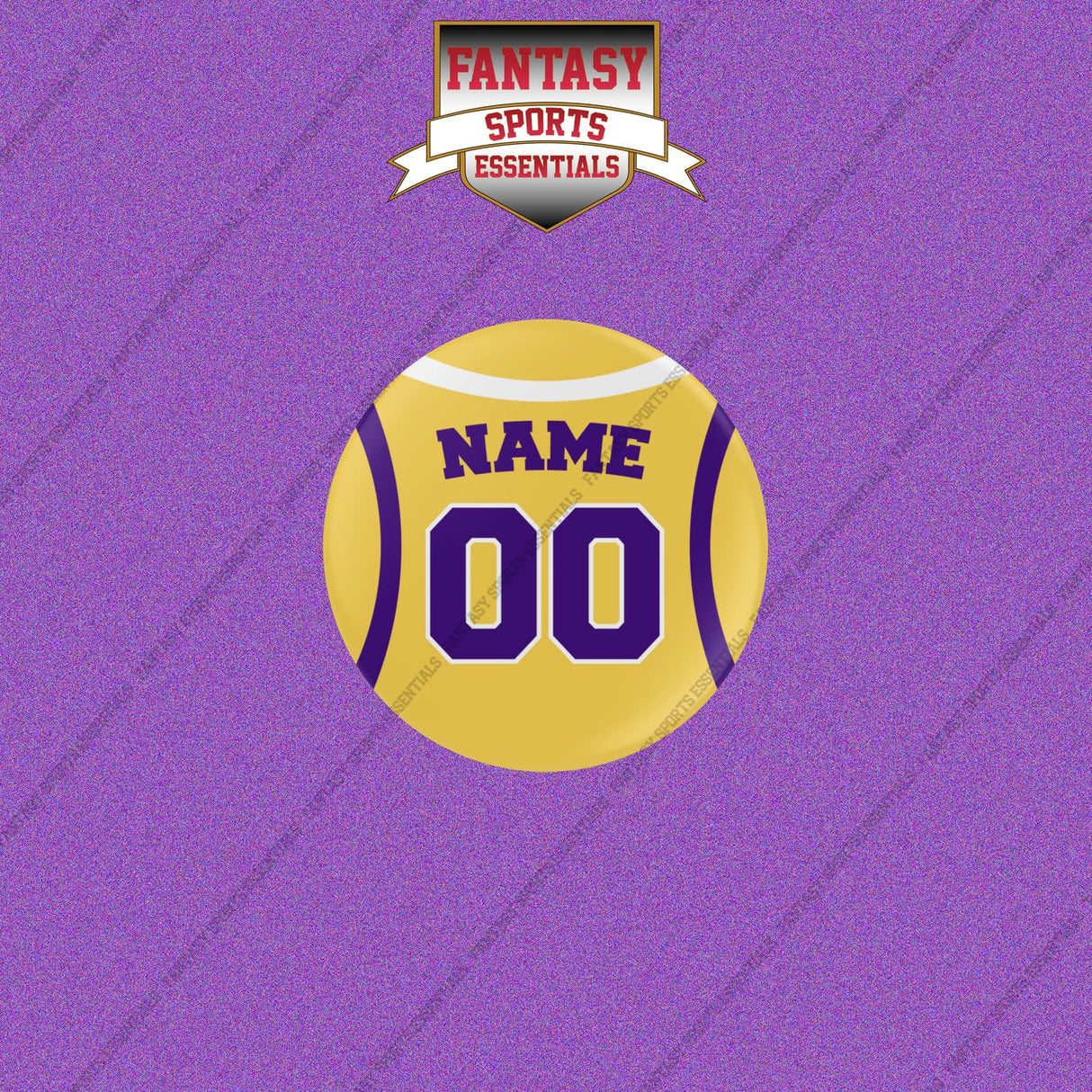 Los Angeles Lakers Personalized Current Home Jersey Buttons