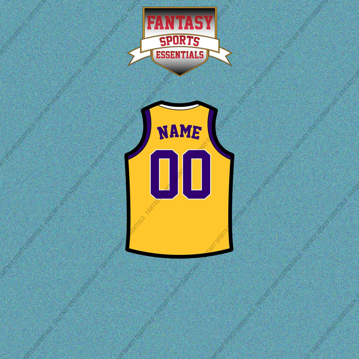 Los Angeles Lakers Personalized Current Home Jersey Car Decals