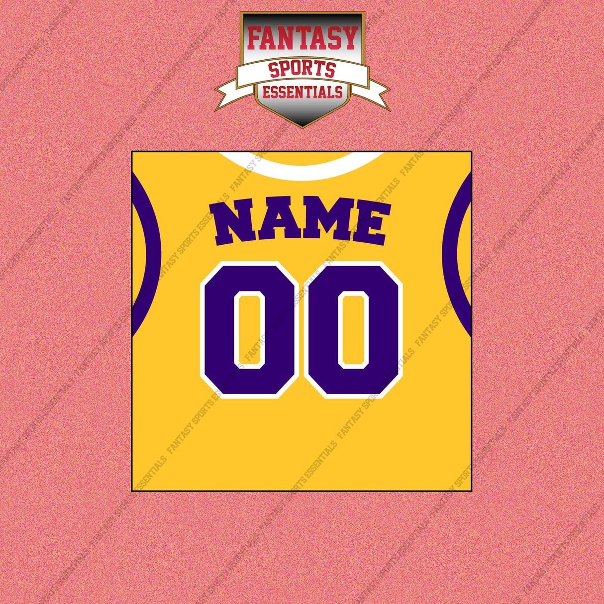 Los Angeles Lakers Personalized Current Home Jersey Wall Art Prints