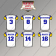 Los Angeles Rams 2025 Away Jersey Magnets (Choose Your Player) Page 1