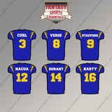 Los Angeles Rams 2025 Home Jersey Magnets (Choose Your Player) Page 1