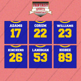 Los Angeles Rams 2025 Home Jersey Wall Art Prints (Choose Your Player) Page 2