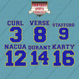 Los Angeles Rams 2025 Name and Number Car Decals (Choose Your Player) Page 1