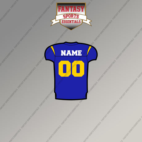 Los Angeles Rams Personalized Current Home Jersey Magnets