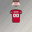 Louisville Cardinals Football Personalized Current Home Jersey Magnets