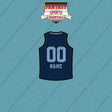 Memphis Grizzlies Personalized Current Home Jersey Car Decals