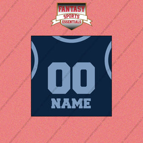 Memphis Grizzlies Personalized Current Home Jersey Wall Art Prints