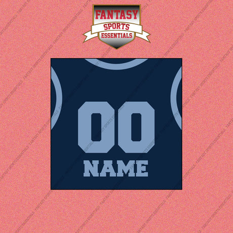 Memphis Grizzlies Personalized Current Home Jersey Wall Art Prints