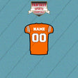 Mercer Bears Football Personalized Home Jersey Car Decals