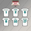 Miami Dolphins 2025 Away Jersey Magnets (Choose Your Player) Page 1