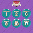 Miami Dolphins 2025 Home Jersey Button Pins (Choose Your Player) Page 1