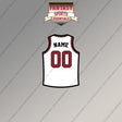 Miami Heat Personalized Current Away Jersey Magnets