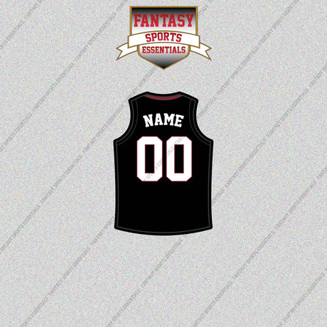 Miami Heat Personalized Current Home Jersey Glossy Stickers